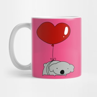 Heart Balloon Koala Mug